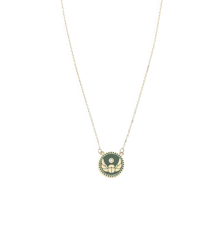 Jewelry Flash Sale – Stylish Designs At Unbeatable Rates Protection : Petite Champleve Enamel Stationary Necklace