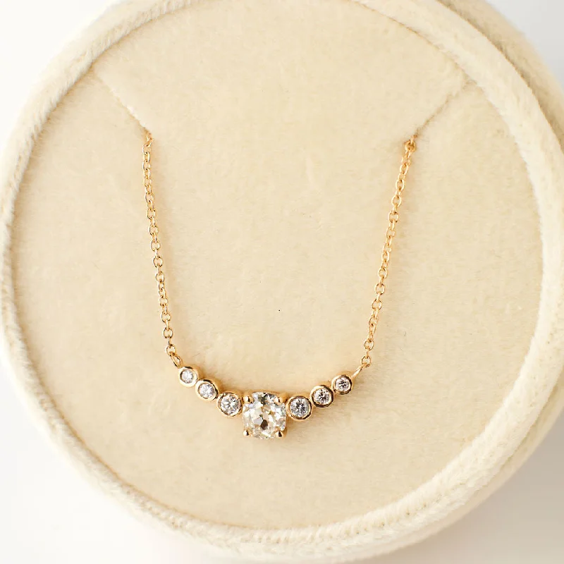 Best Jewelry Deals – Shop Premium Pieces At Great Prices Quinn Necklace - Old Mine Cut Diamond