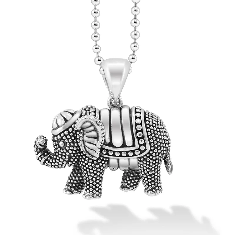 Rare Wonders Elephant Pendant Necklace