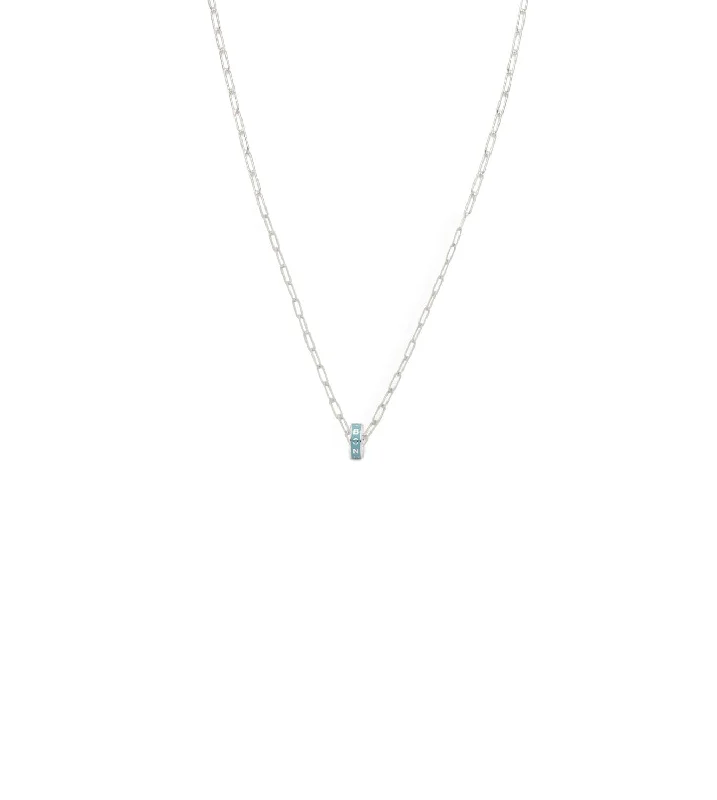 Your Dream Jewelry At Dream Prices – Shop Now Reverie : Heart Beat Super Fine Clip Chain Necklace White Gold