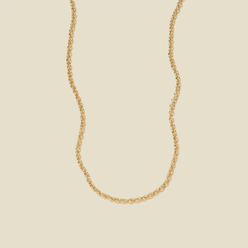 Discounted Jewelry For A Glamorous Look Rolo Chain Necklace