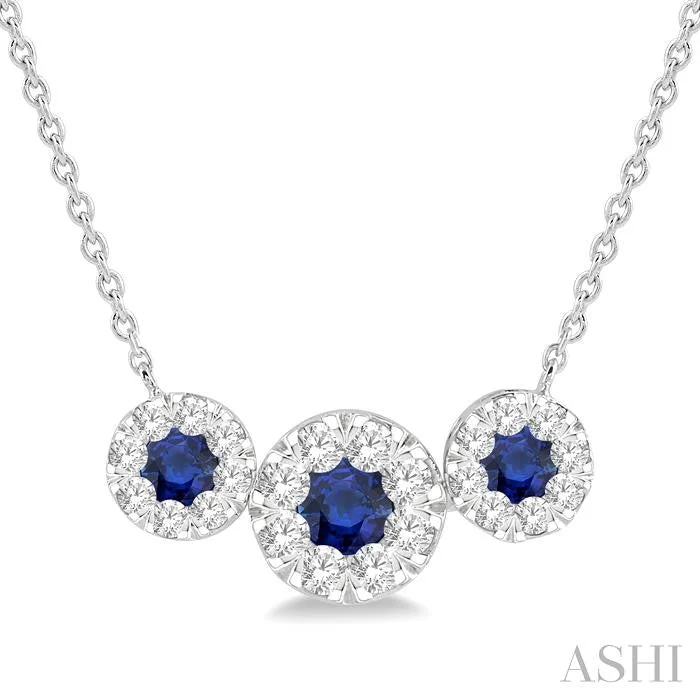 Adjustable Charm Bracelets For A Perfect Fit ROUND SHAPE PAST PRESENT & FUTURE LOVEBRIGHT GEMSTONE & DIAMOND NECKLACE