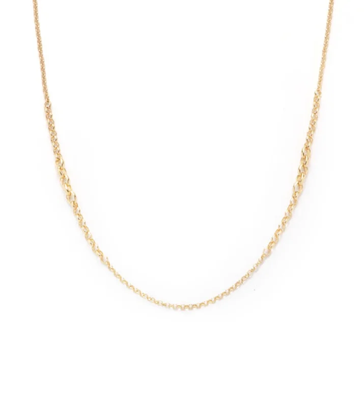 Chic And Stylish Jewelry At Exclusive Prices Small Graduating Belcher Chain