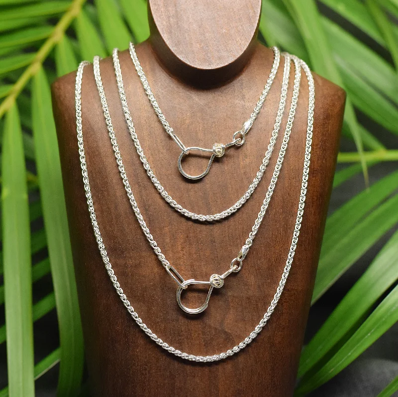 Sterling Silver Standard Wheat Chain