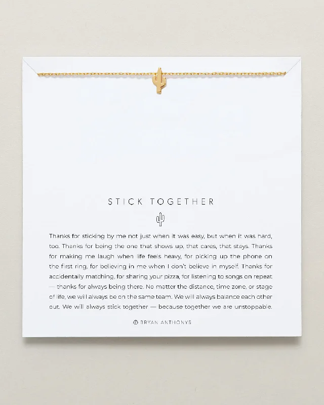 Stick Together Icon Necklace