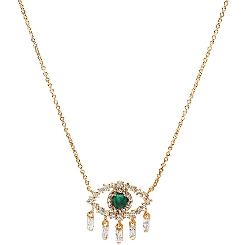 The Perfect Jewelry Piece At The Perfect Price TAI Evil Eye Pendant with Baguettes