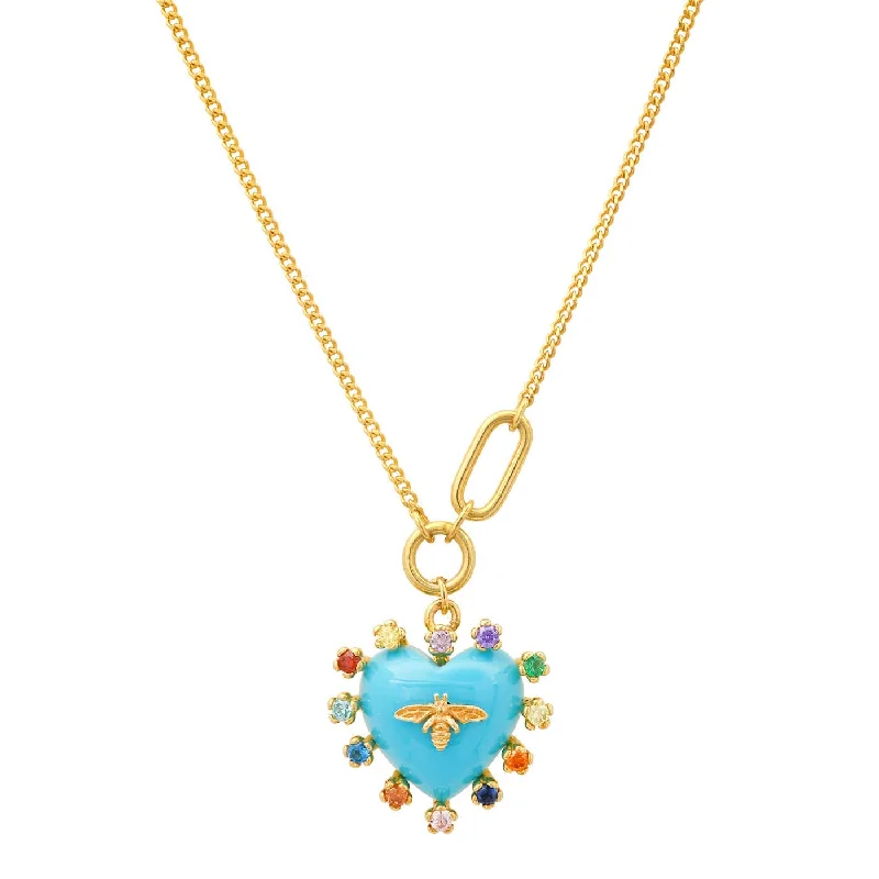 Elegant Jewelry, Exclusive Prices – Shop Now TAI Heart BEE Necklace