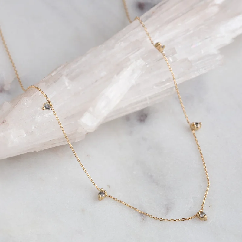 Unique Jewelry For Less – Shop The Sale Now The Diamond Sunburst Necklace | 10K Yellow Gold