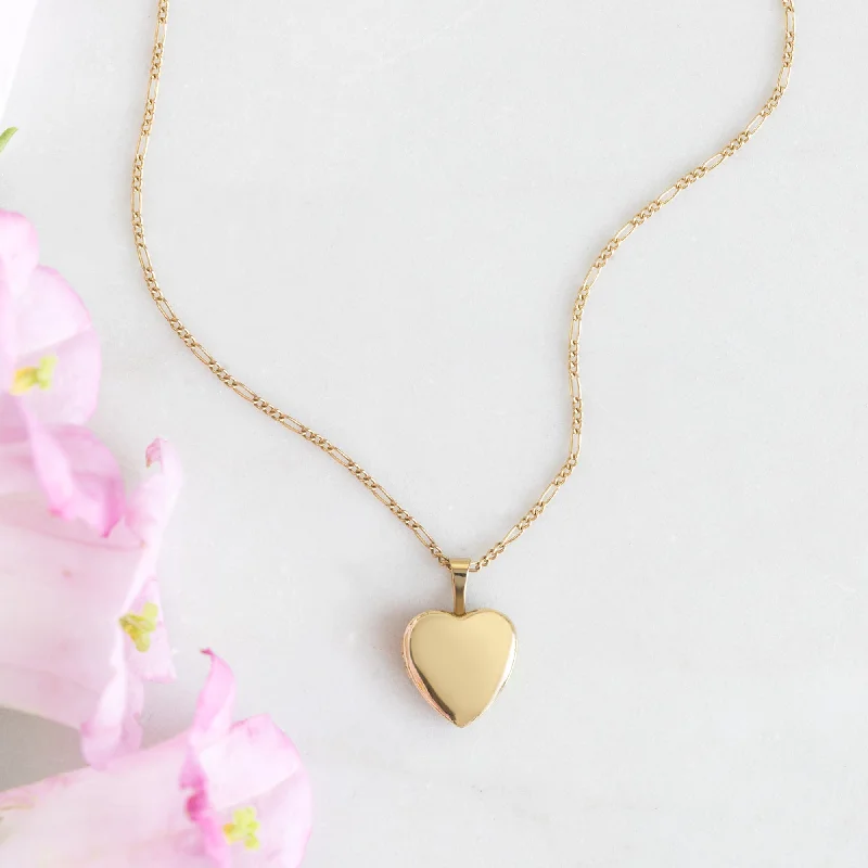 Bestselling Jewelry At Special Promotional Rates The Yellow Mini Sweetheart Locket Necklace | Gold Filled