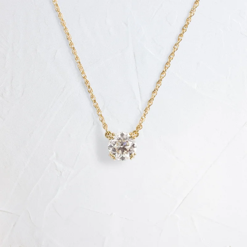 Shine In Style – Shop Jewelry Discounts Today Threaded Necklace, 0.7ct. Champagne Diamond