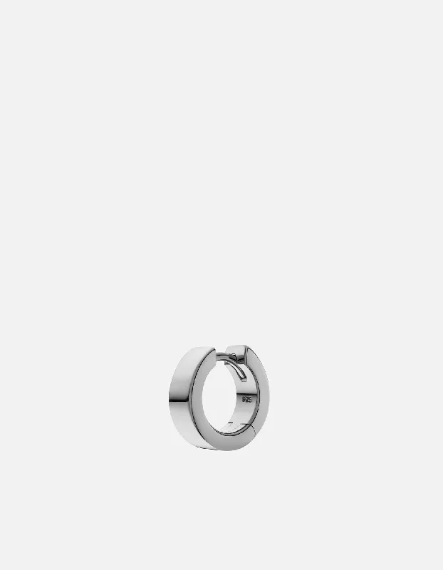 Grab Your Favorite Jewelry At The Lowest Prices 4mm Huggie Earring, Sterling Silver