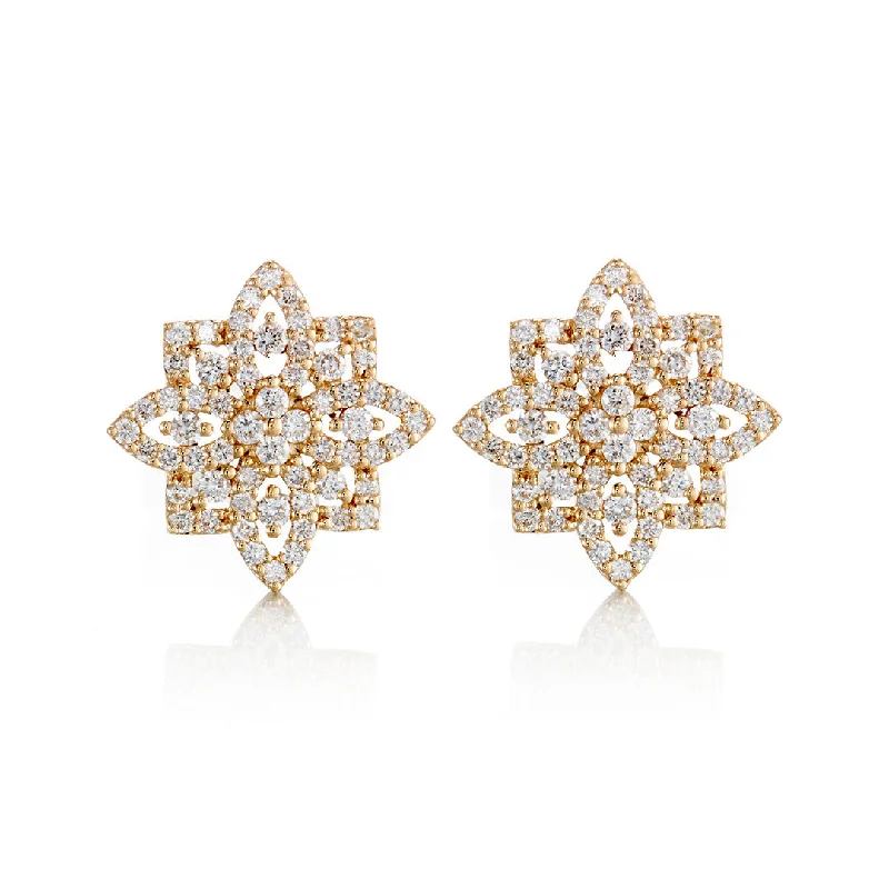 Unmissable Discounts On Timeless Jewelry Pieces Diamond 8-Point Star Earrings