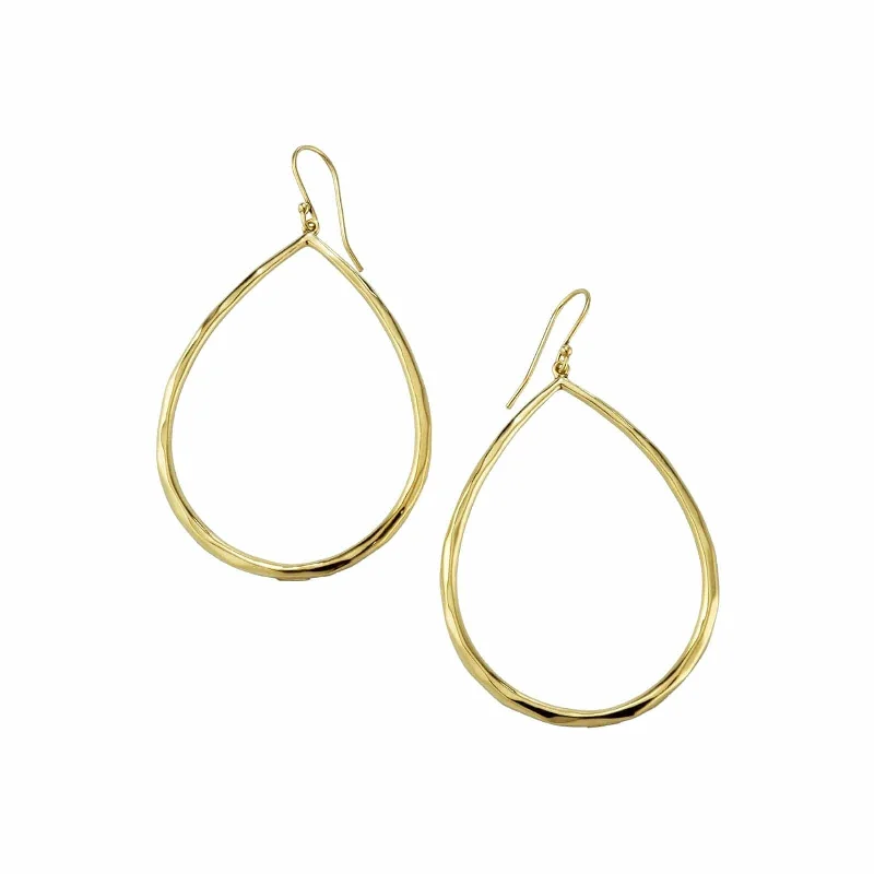 Exclusive Jewelry Discounts – Shop Now For Savings Large Sculpted Open Teardrop Earrings