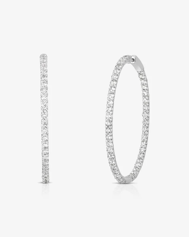 Once-A-Year Jewelry Sale – Grab Your Favorites Now Luxe Diamond Hoops