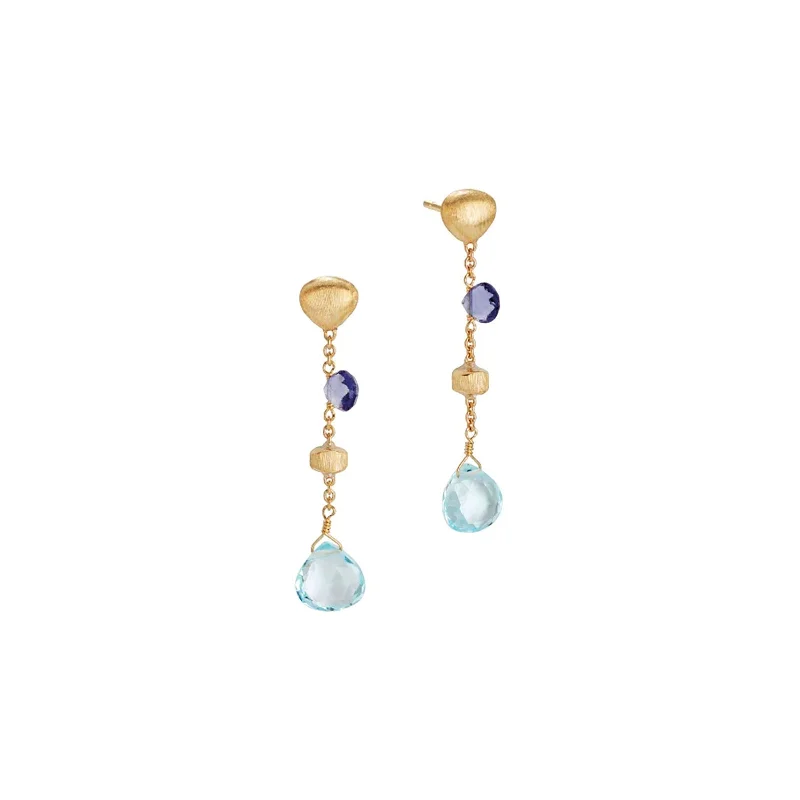 Modern Jewelry At Exclusive Discounts – Shop Today Iolite and Blue Topaz Paradise Short Drop Earrings Modern Jewelry At Exclusive Discounts – Shop Today Iolite and Blue Topaz Paradise Short Drop Earrings