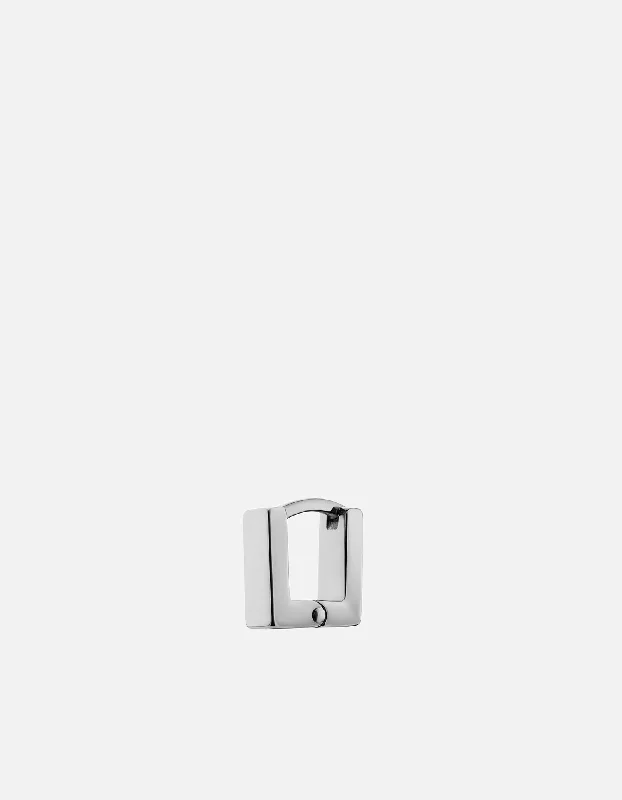 Luxury Jewelry At Unbeatable Discounts Scatola Huggie Earring, Sterling Silver