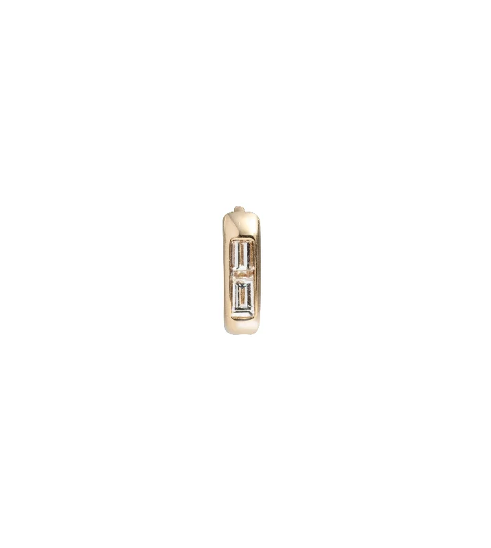 Exclusive Gemstone Jewelry At Special Prices Petite Baguette Ear Fob Diamond