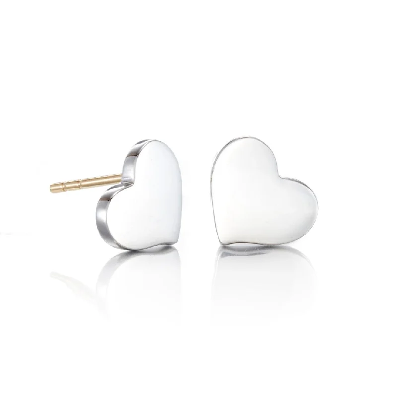 Seasonal Jewelry Deals – Elevate Your Style Silver Heart Earrings