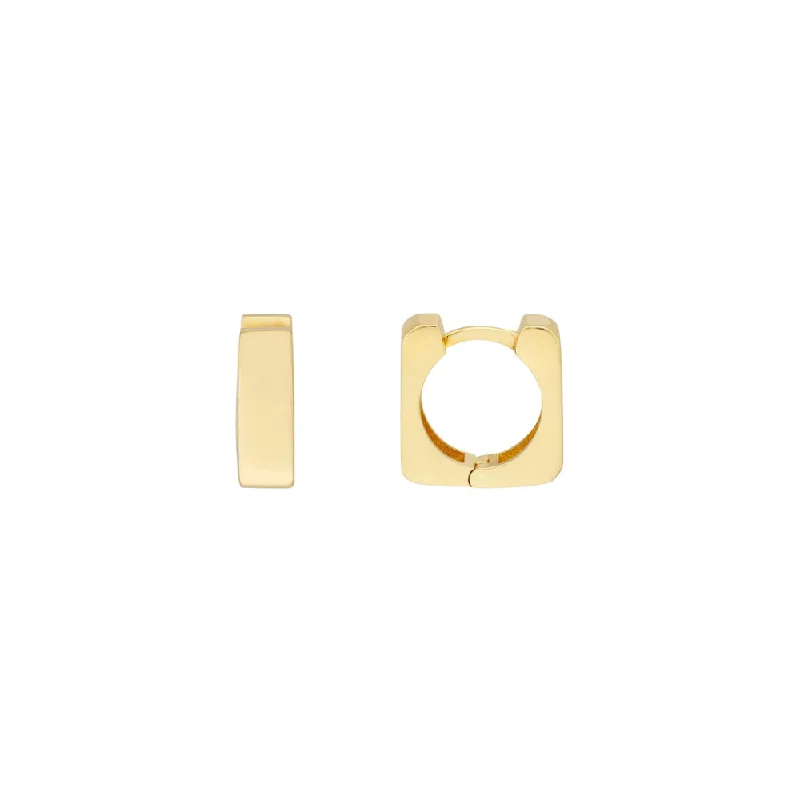Shop Trending Jewelry With Exclusive Savings 14k Small Square Hoop Earrings