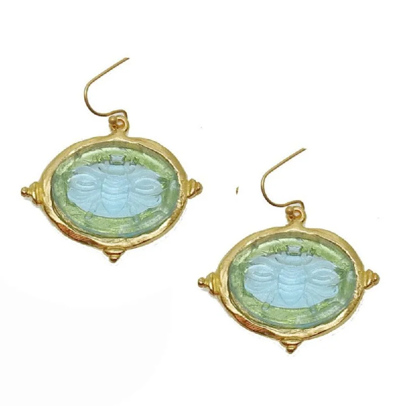 Shop Modern Jewelry Collections With Exclusive Discounts Bee Intaglio Dangle Earrings