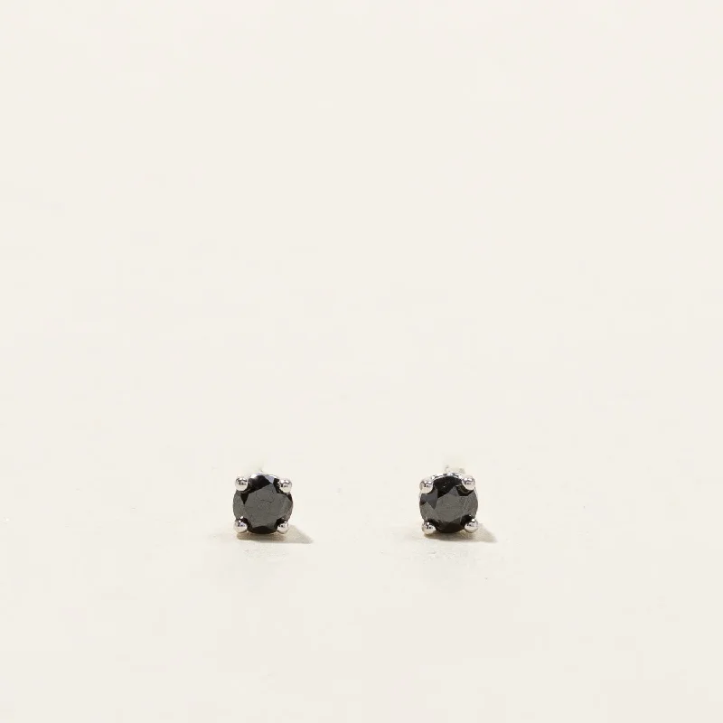 Trending Jewelry Styles Now At Limited-Time Discounts Black Diamond Stud Earrings | 0.20cwt |