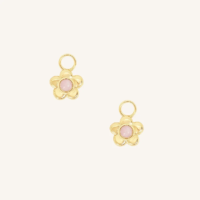 Luxury Jewelry Sale – Elegant Styles At Unbeatable Prices Blossom Hoop Charm (Set of 2)