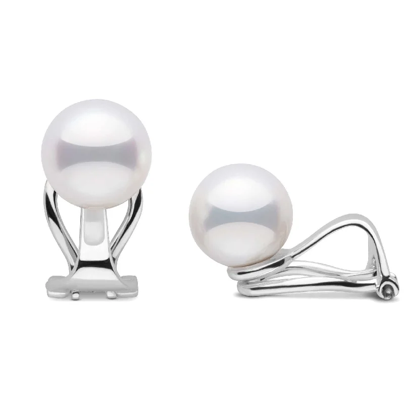 Elegant Jewelry Styles At Budget-Friendly Prices Clip Collection Akoya 8.0-8.5 mm Pearl Stud Earrings