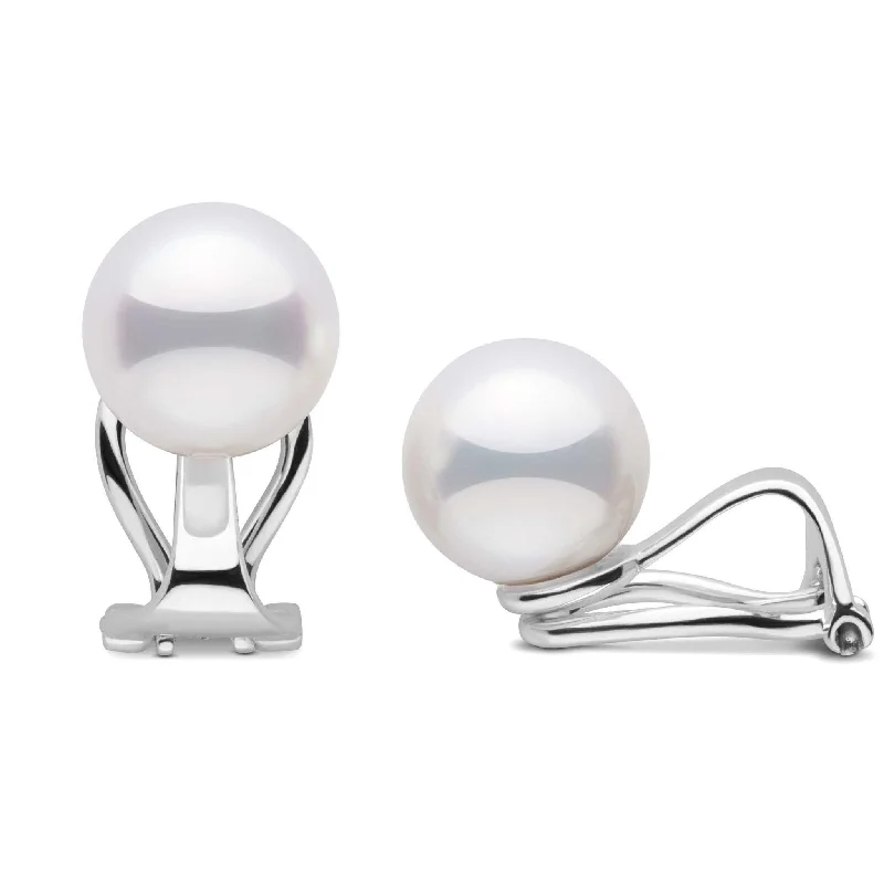 Make Every Moment Shine – Jewelry Discounts Available Clip Collection Akoya 8.5-9.0 mm Pearl Stud Earrings