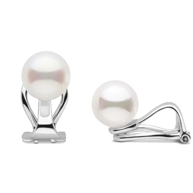 Jewelry Sale Alert – Shop Timeless Elegance Today Clip Collection Freshadama 8.5-9.0 mm Pearl Stud Earrings
