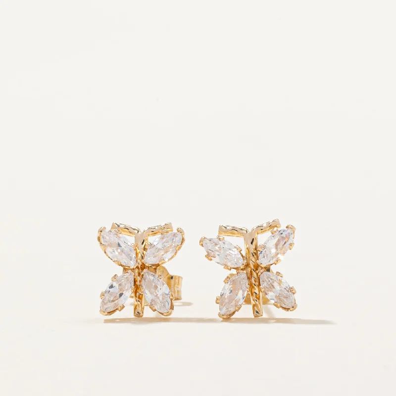 Huge Savings On Timeless Jewelry Collections Diamond Butterfly Stud Earrings | 0.61ctw |