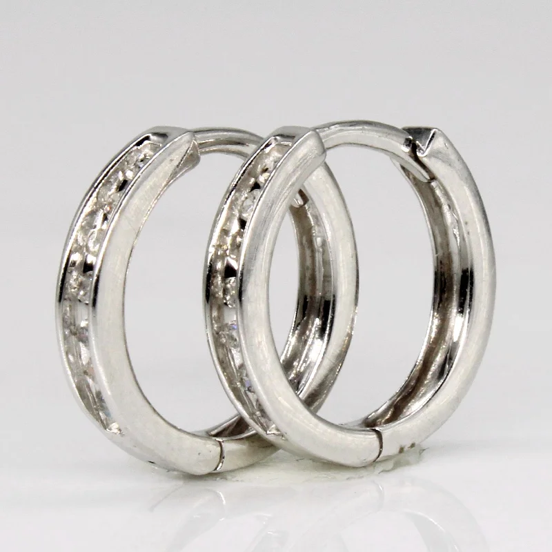 Premium Diamond Jewelry For Unforgettable Moments Diamond Hoop Earrings | 0.14ctw |