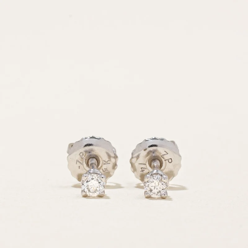 Grab Your Favorite Jewelry At The Lowest Prices Diamond Stud Earrings | 0.11ctw |