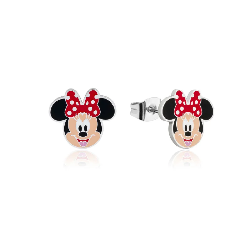 Huge Savings On Premium Jewelry Styles Disney Stainless Steel Minnie Stud Earrings