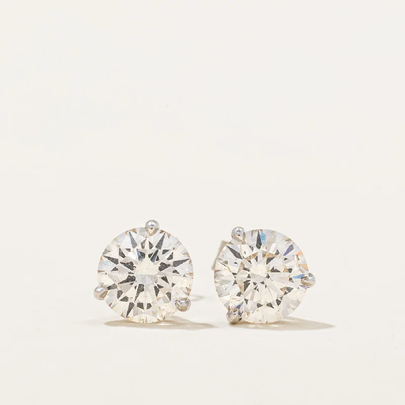Exclusive Jewelry Sale – Sparkle For Less GIA Certified Diamond Stud Earrings | 2.12ctw |