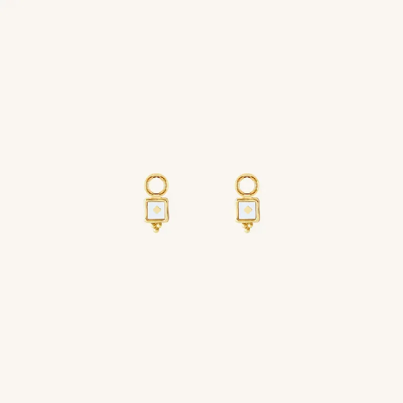 Exclusive Online Jewelry Sale – Don't Wait Intuition Hoop Charm (Set of 2)