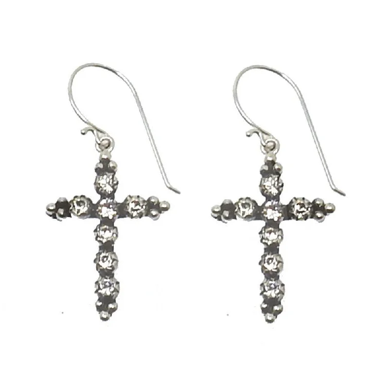 Chic And Stylish Jewelry At Exclusive Prices Madonna Cross Hook Earrings