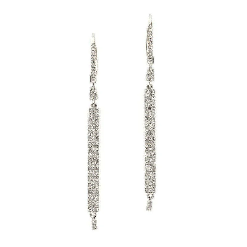 Must-Have Jewelry Pieces At Reduced Prices Pave Bar Earrings