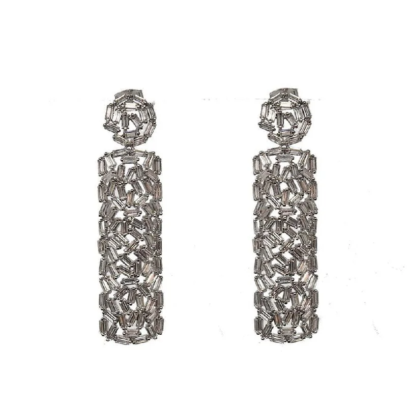 Exclusive Jewelry Sale – Limited-Time Discounts Rectangular Drop Earrings