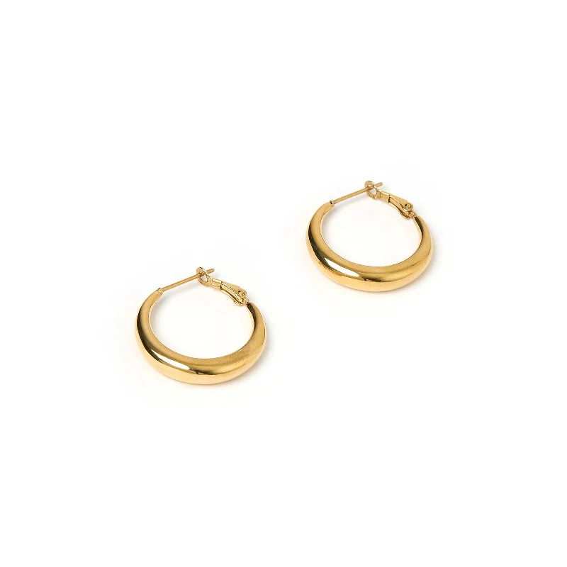 Clearance Sale On High-End Jewelry Collections Riley Gold Hoop Earrings - Small