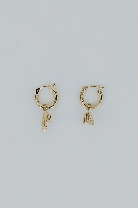 Buy More, Save More On Stunning Jewelry Pieces Tiny Wing Clasping Hoops