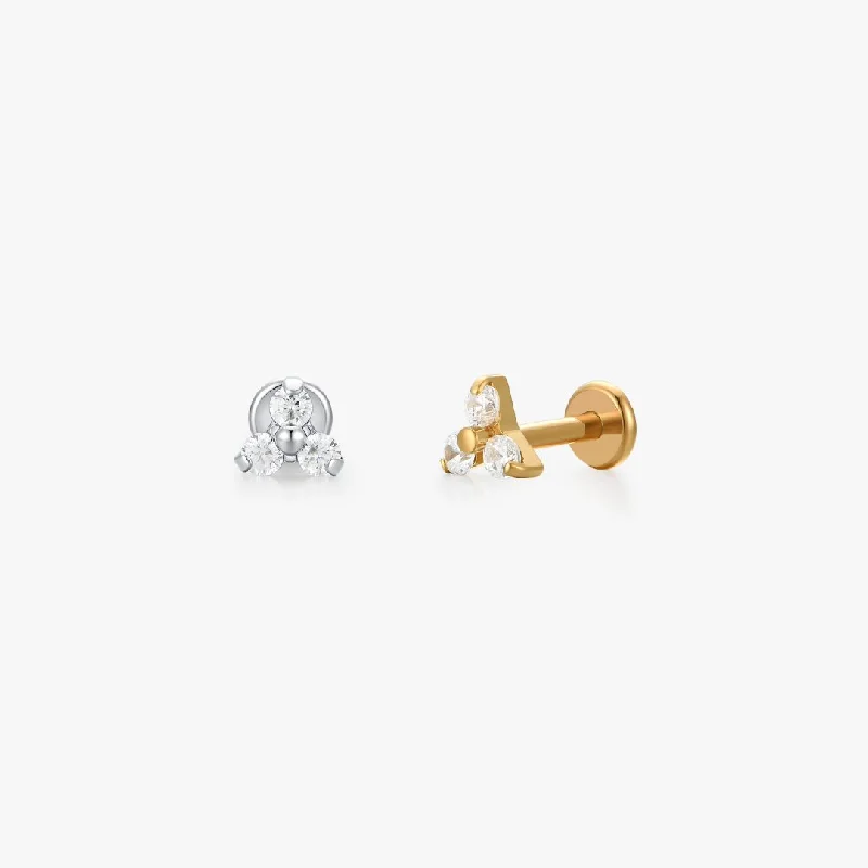 Once-A-Year Jewelry Sale – Grab Your Favorites Now Titanium Twinkle Flat Back Stud (Single)