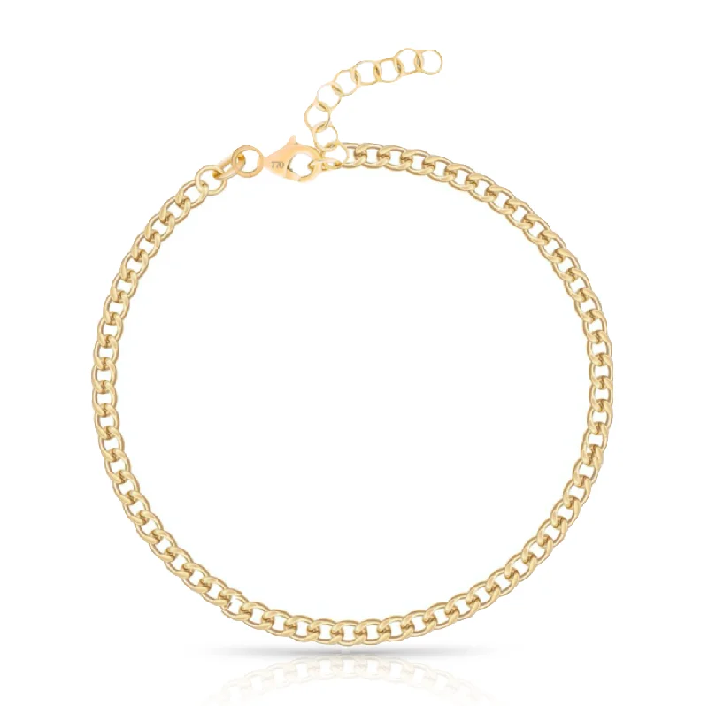 5mm Cuban Link Chain Bracelet