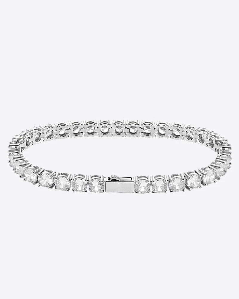 Celebrate With Sparkle – Jewelry Sale Now Live 5MM VVS TENNIS bracelet - White Gold