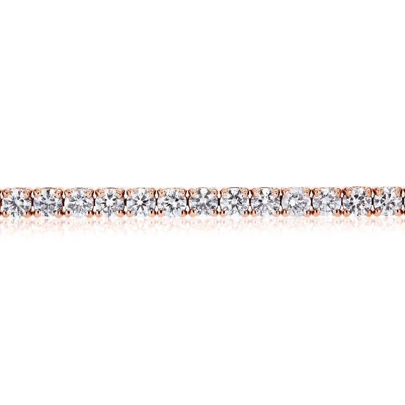 6 CTW Lab Diamond Tennis Bracelet