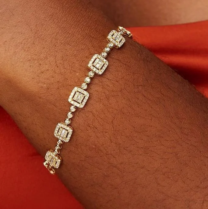 Adorn Diamond Bracelet in 18K Gold