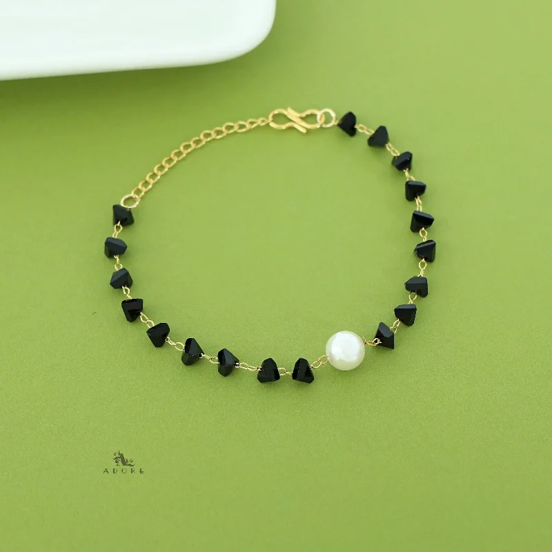 Fashion-Forward Jewelry At Incredible Prices Lynda Black Beads Pearl Bracelet