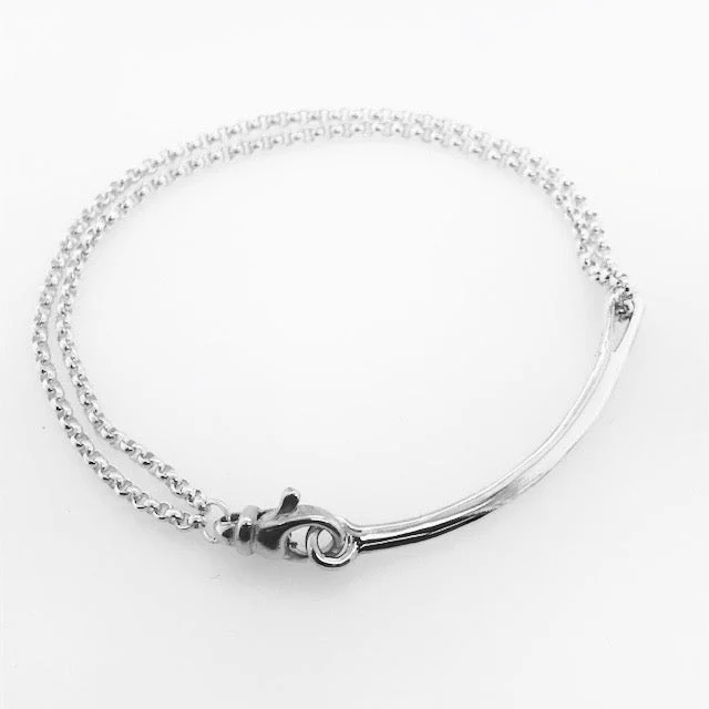 Sculptured Bar Bracelet