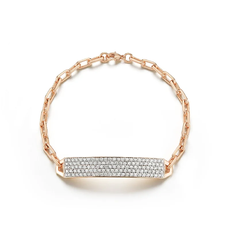 Jewelry Flash Sale – Stylish Designs At Unbeatable Rates CARRINGTON 18K GOLD & ALL DIAMOND ID BAR BRACELET Jewelry Flash Sale – Stylish Designs At Unbeatable Rates CARRINGTON 18K GOLD & ALL DIAMOND ID BAR BRACELET