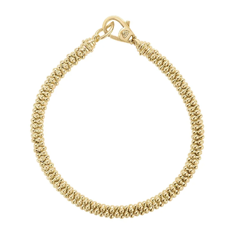 Elegant Designs, Unbeatable Discounts – Shop Jewelry Now Caviar Gold 18K Gold Beaded Bracelet | 4mm Elegant Designs, Unbeatable Discounts – Shop Jewelry Now Caviar Gold 18K Gold Beaded Bracelet | 4mm
