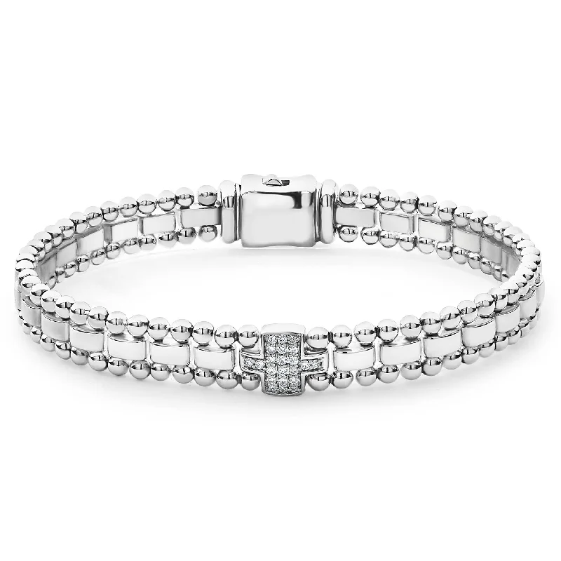 The Perfect Accessory For Less – Jewelry Sale Live Caviar Spark Single Station Diamond Link Bracelet